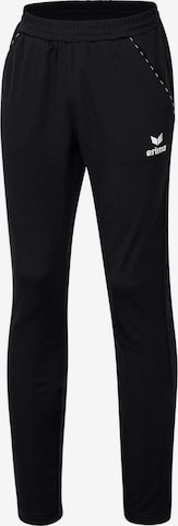 ERIMA Slimfit Sportsbukser i sort: forside