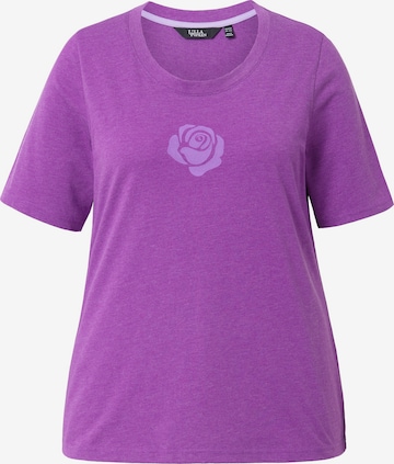 Ulla Popken Shirt in Lila: voorkant
