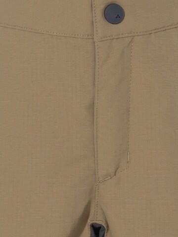 VAUDE Tapered Outdoor trousers 'Caprea' in Brown