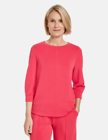 GERRY WEBER Sweatshirt i rød: forside