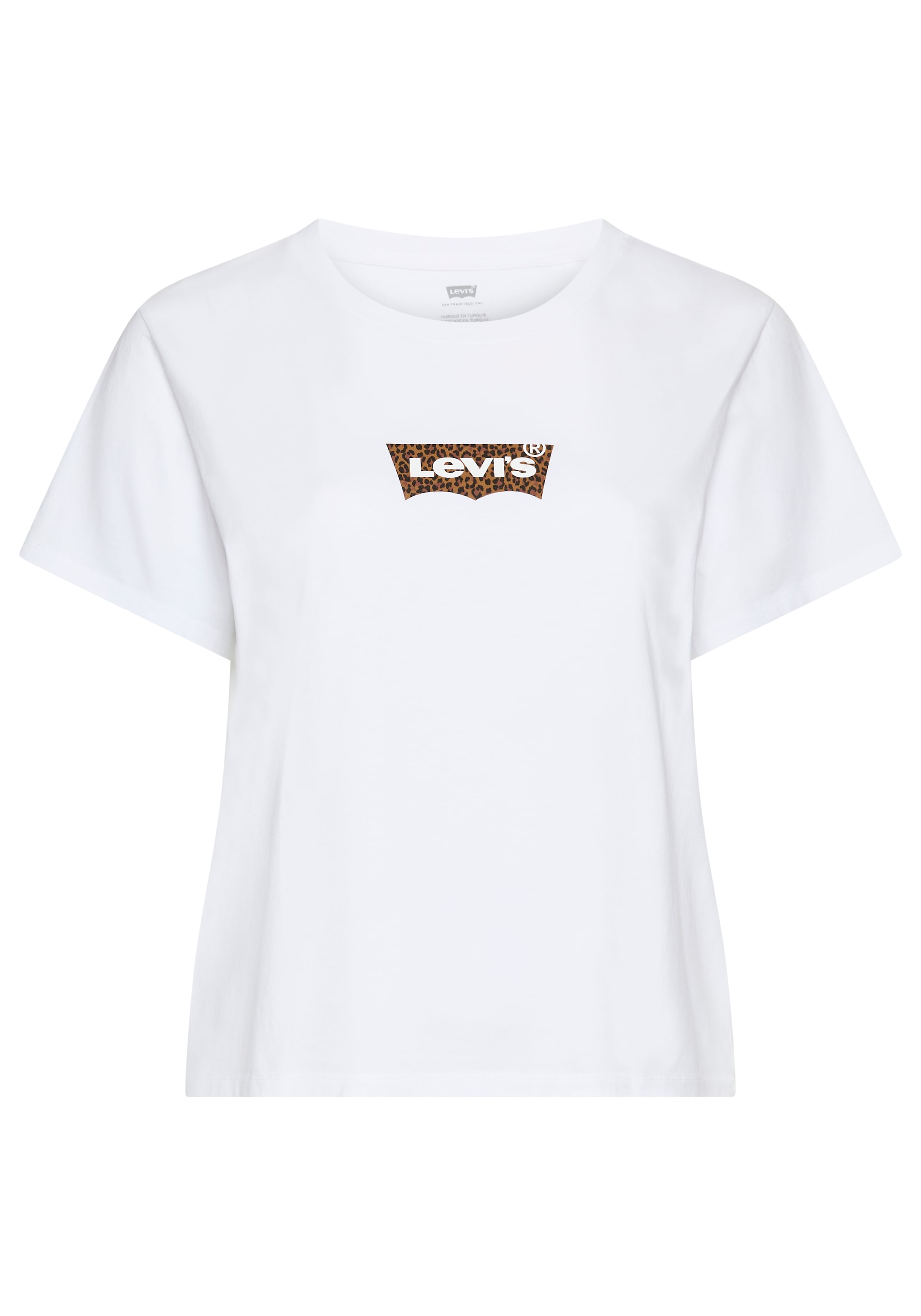 Levi's® Plus T-Shirt in Weiß: Vorderseite