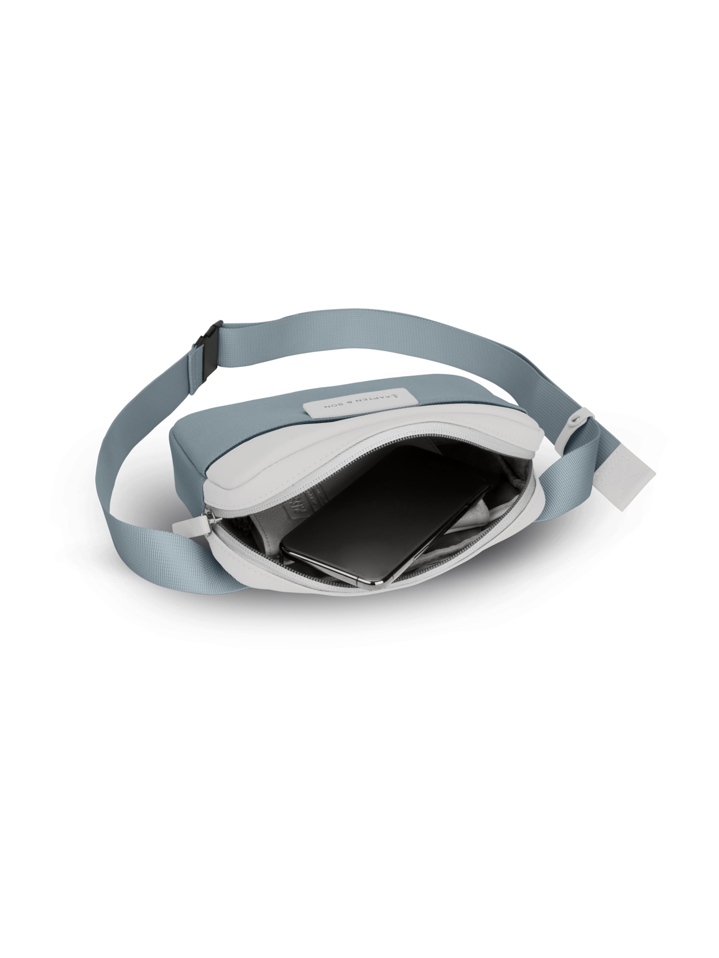 Kapten & Son Τσαντάκι μέσης 'Bergen Crossbody' σε μπλε