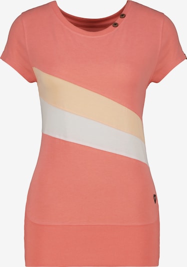 Maglietta Alife and Kickin di colore beige / rosa / bianco, Visualizzazione prodotti