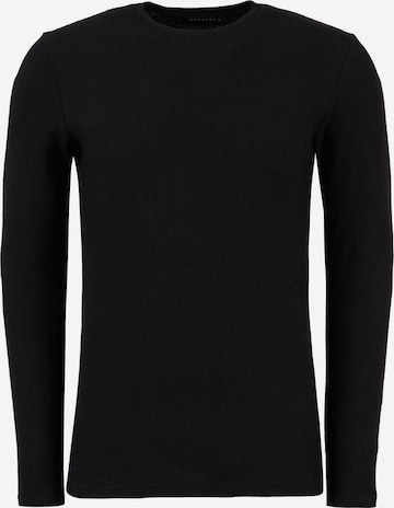 Sweat-shirt Buratti en noir : devant
