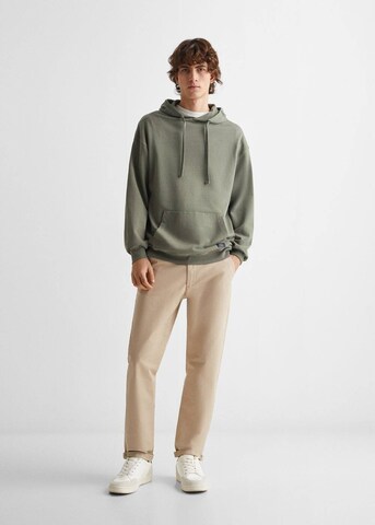 MANGO TEEN Tapered Pants 'Chinob' in Beige