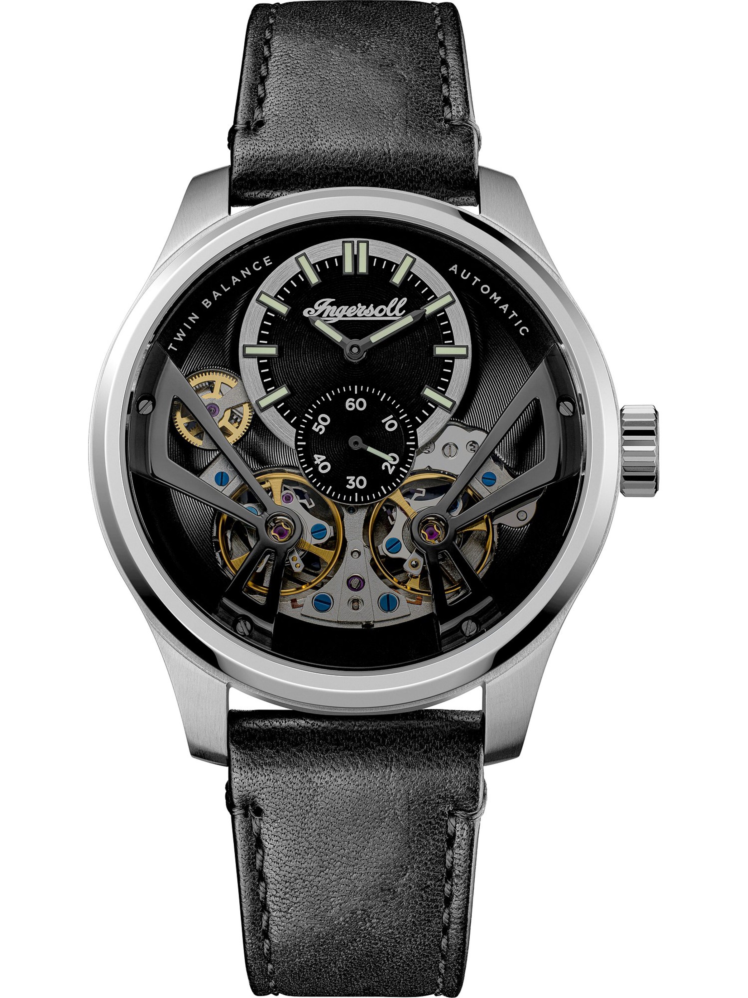INGERSOLL Analog watch in Black: front