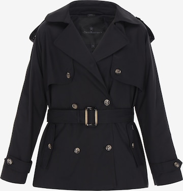 DreiMaster Klassik - Sobretudo meia-estação 'Classic' em preto: frente