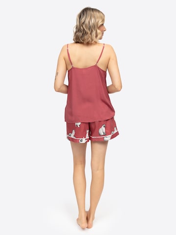 Shorty 'Joise' Cyberjammies en rouge