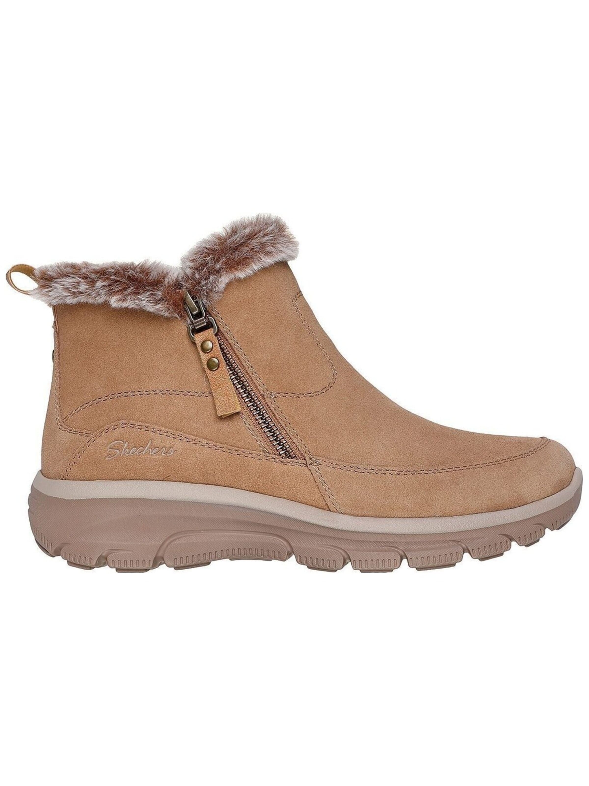Boots 'Skechers Easy Going - Cool Zip' di SKECHERS in marrone: frontale