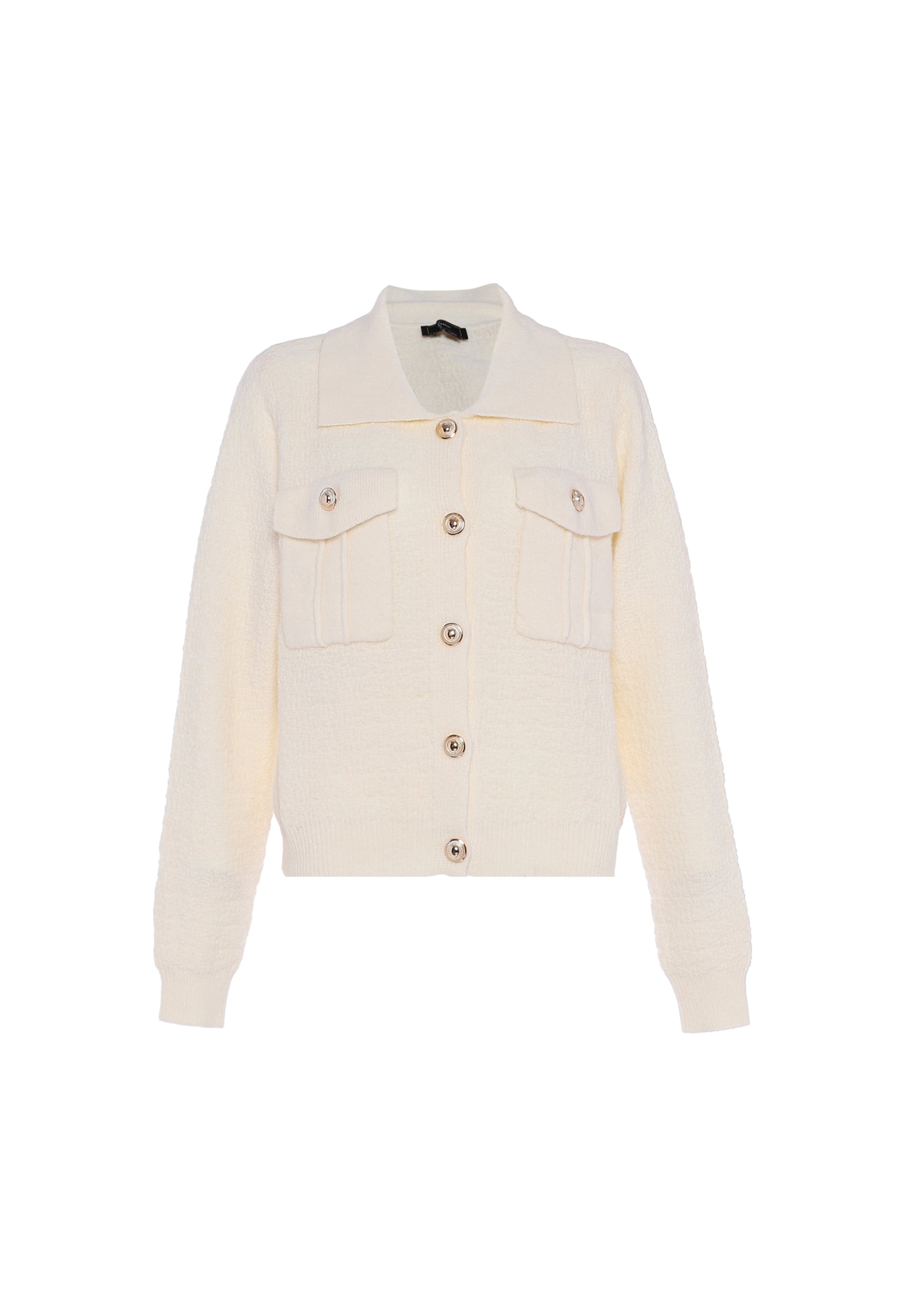 faina Вязаная кофта в Белый: спереди