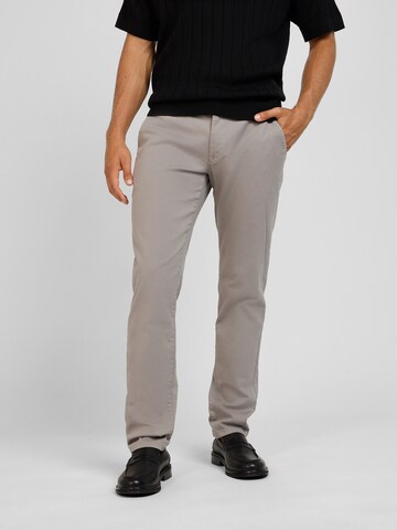 WOTEGA Slim fit Chino Pants 'Adriano' in Grey