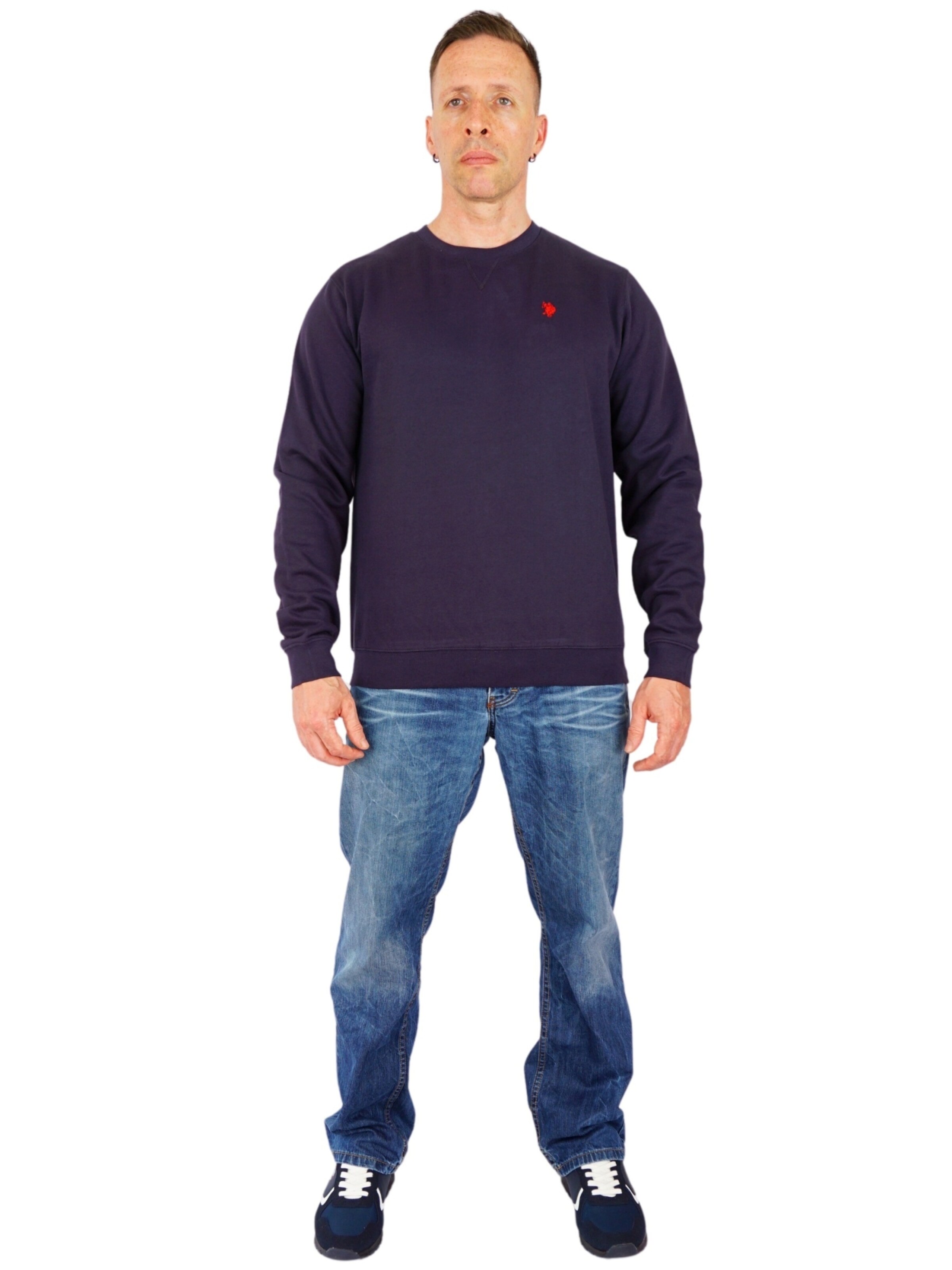 U.S. POLO ASSN. Pullover in Blau