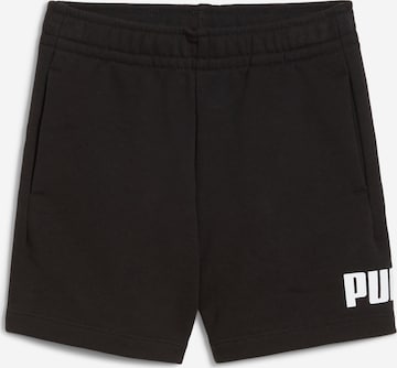 PUMA Regular Pants 'ESS No. 1' in Black: front