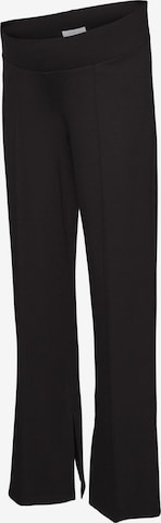 MAMALICIOUS Loose fit Pants 'LUNA' in Black: front