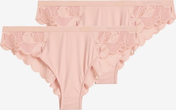 Marc O'Polo Slip 'Tender Lace' in Roze: voorkant
