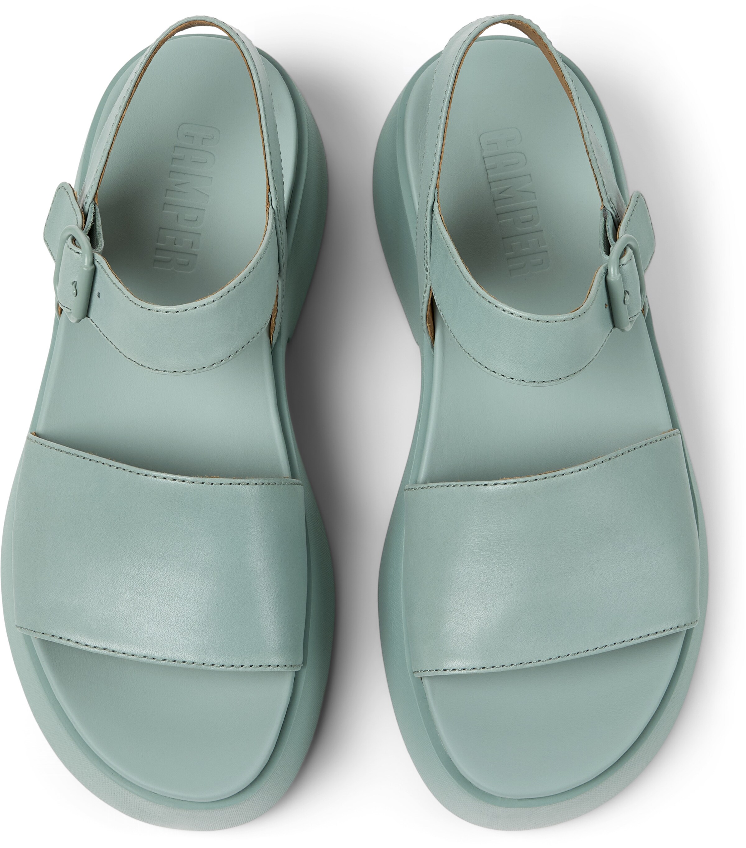 CAMPER Sandalen met riem 'Tasha' in Groen