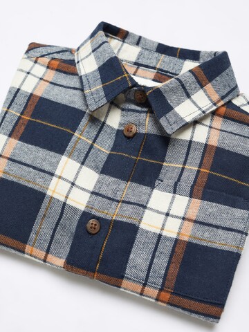 MANGO KIDS Regular fit Button Up Shirt 'JAUMEB' in Blue
