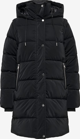 Manteau d’hiver 'ONLDixie' ONLY en noir : devant