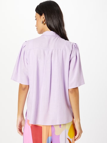Moves Blouse in Purple