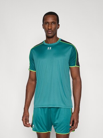 UNDER ARMOUR Functioneel shirt 'Challenger Train' in Groen: voorkant
