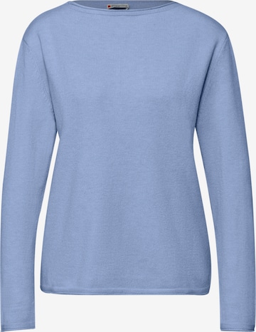 STREET ONE Sweater in Blue: front
