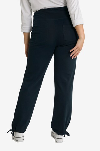 Regular Pantalon '803640' Ulla Popken en bleu