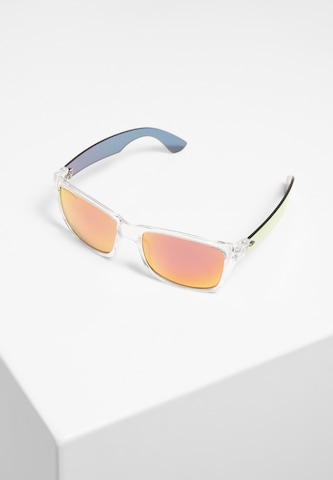 Urban Classics Sonnenbrille in Transparent: front