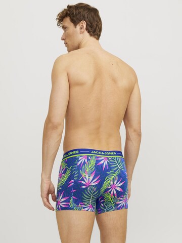 JACK & JONES Bokserishortsit 'JACPink Leaves' värissä sininen