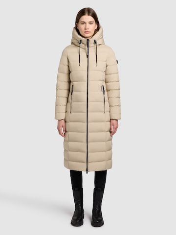 khujo Mantel 'Simmie' in Beige: Vorderseite
