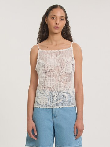 EDITED Top in White: front