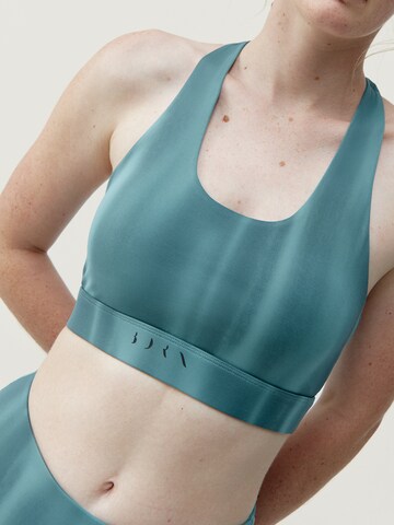 Born Living Yoga Sports top ' Blanche ' in Blue