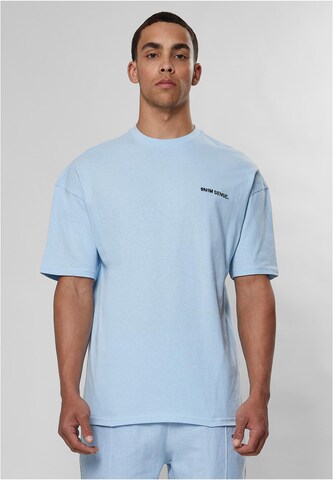 9N1M SENSE Shirt 'Mykonos' in Blauw: voorkant