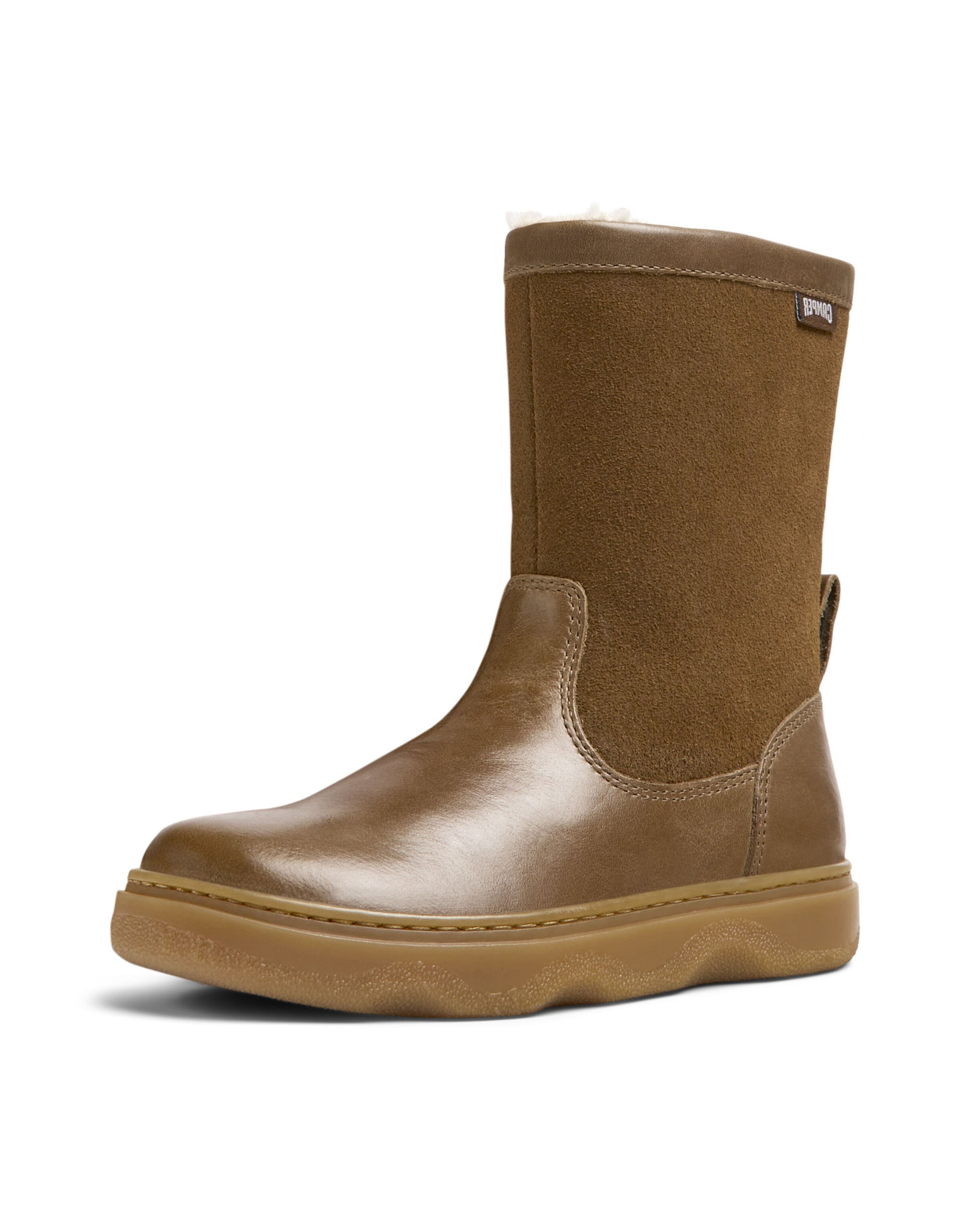 CAMPER Boot ' Kiddo ' in Brown: front