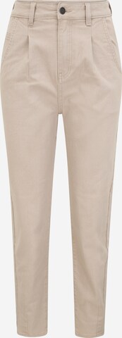 regular Jeans con pieghe 'ROXANE' di OBJECT Tall in beige: frontale