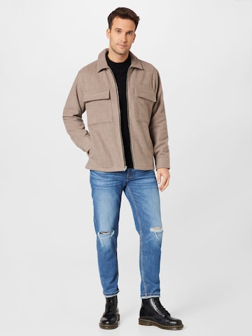 Abercrombie & Fitch Jacke in Braun