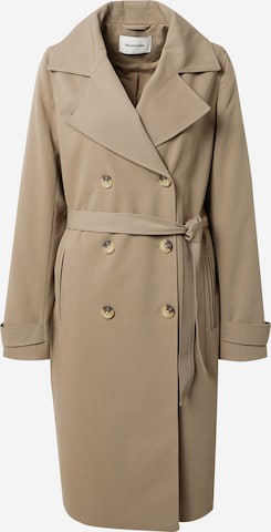 modström Between-Seasons Coat 'Hiro' in Beige: front