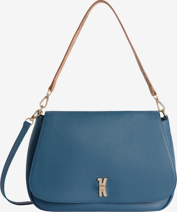 Alviero Martini Schultertasche in Blau: Vorderseite