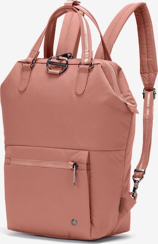 Pacsafe Rucksack 'Citysafe' in Pink