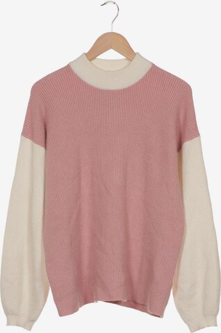 NA-KD Sweater & Cardigan in S in Pink: front