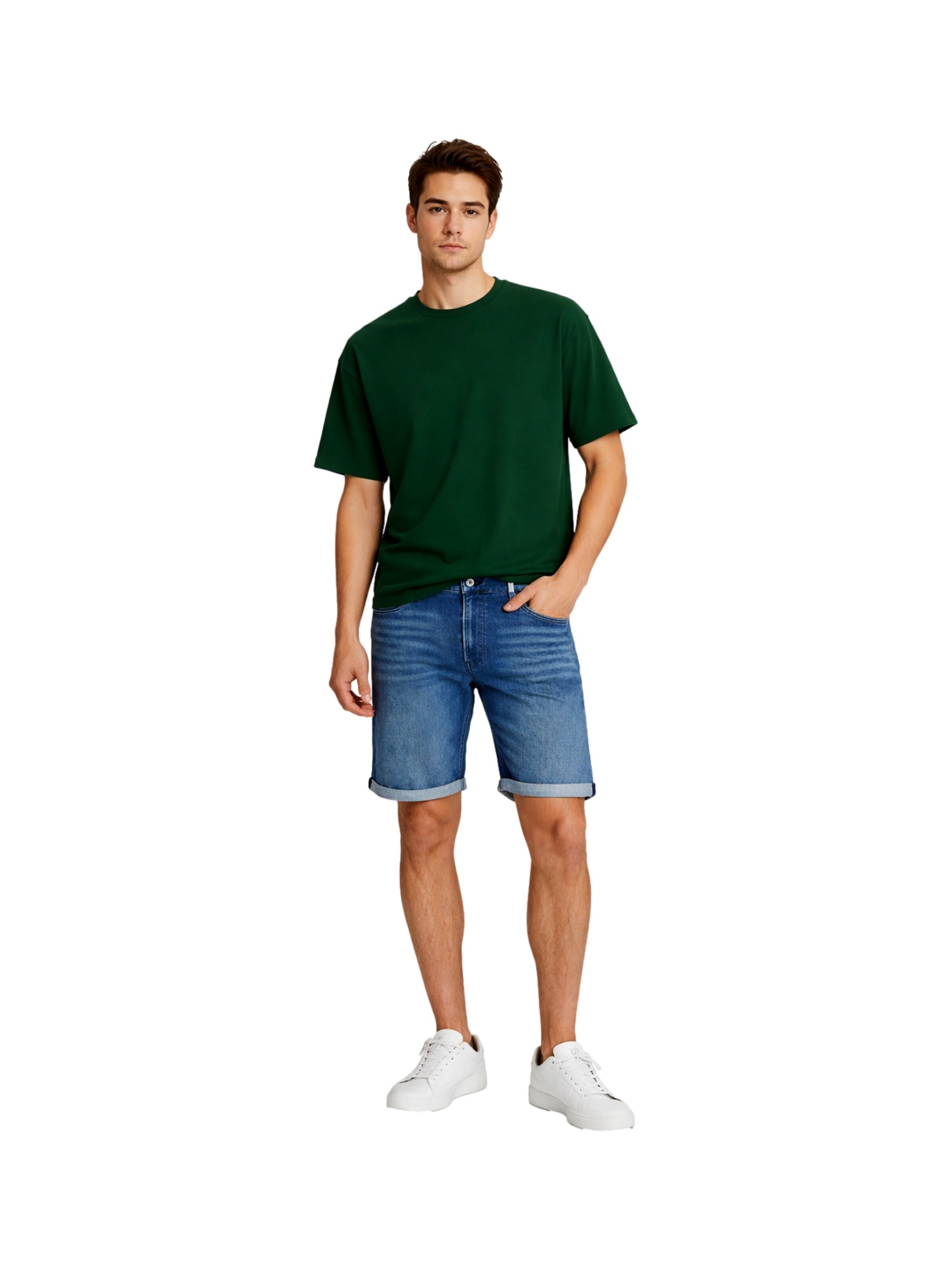 JACK & JONESregular Traperice 'Tony' - plava boja