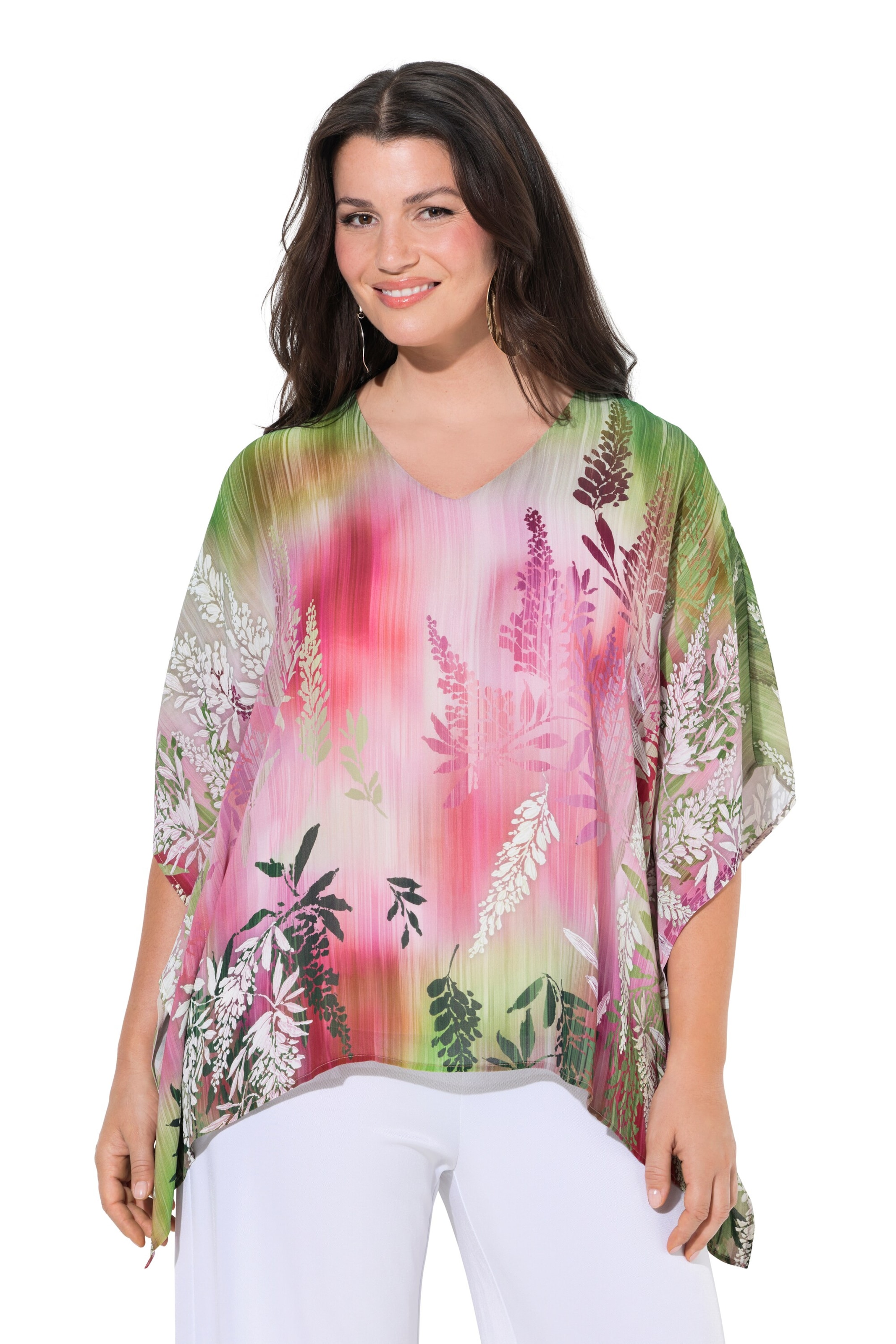 Ulla Popken Tunika in Mischfarben: Vorderseite