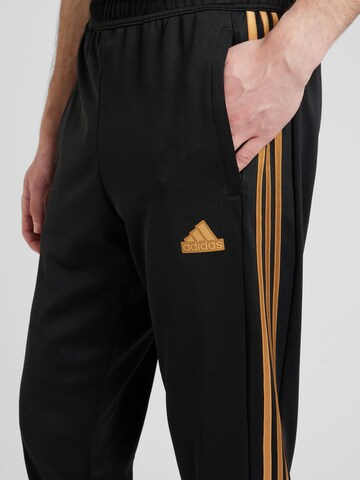 Effilé Pantalon de sport 'TIRO' ADIDAS SPORTSWEAR en noir