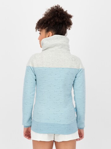 Alife and Kickin Zip-Up Hoodie 'Valina' in Blue