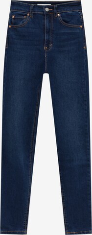 Pull&Bear Skinny Jeans in Blau: predná strana