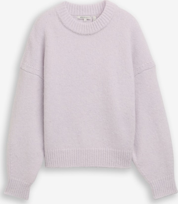 purpurinė TOM TAILOR DENIM Megztinis: priekis
