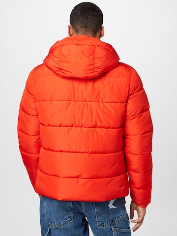Superdry Zimní bunda – červená