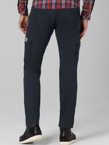 TIMEZONE Regular Cargo Pants 'Roger' in Blue