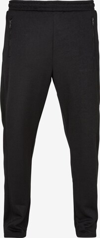 Tapered Pantaloni di 9N1M SENSE in nero: frontale