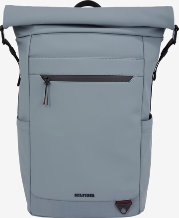 TOMMY HILFIGER Reppu 'SEASONAL' värissä harmaa: etupuoli