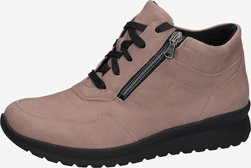 WALDLÄUFER High-Top Sneakers in Pink: front